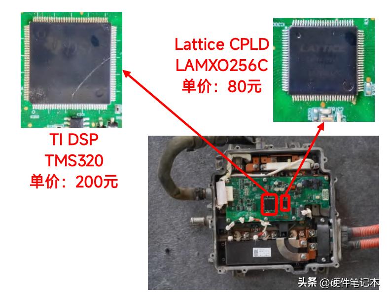 比亚迪新能源汽车拆解，看看用的都有哪些芯片？